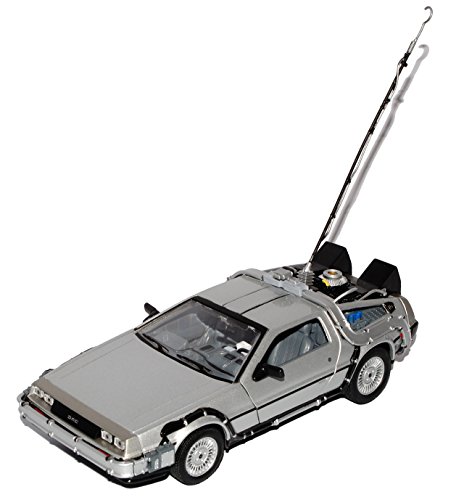 Welly Delorean DMC Zurück in die Zukunft Teil 1 1/24 Modell Auto von Welly