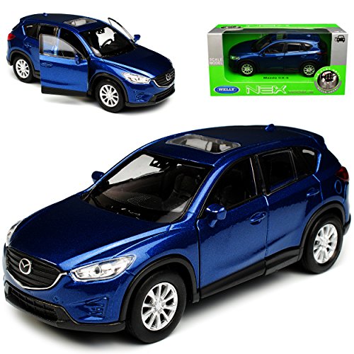 Welly Mazda CX-5 KE SUV Blau 1. Generation 2011-2017 ca 1/43 1/36-1/46 Modell Auto von Welly