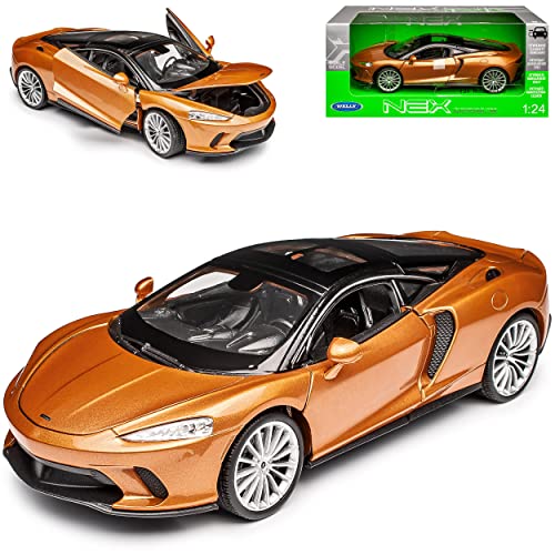 Welly McLaren GT Coupe Bronze Gold Ab 2019 1/24 Modell Auto von Welly