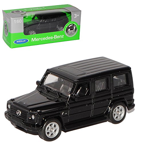 Welly Mercedes-B G-klasse Schwarz W460 Ab 1979 1/60 Modell Auto von Welly