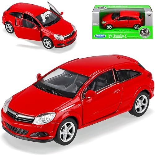 Welly Opel Astra H GTC Coupe Rot 2004-2010 ca 1/43 1/36-1/46 Modell Auto von Welly