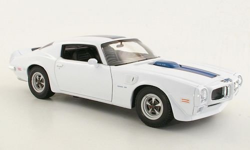 Welly Pontiac Firebird Trans Am Weiss Streifen 1/18 Modellauto Modell Auto von Welly