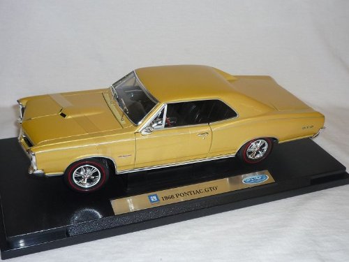 Welly Pontiac GTO 1966 Coupe Gold Beige 1/18 Modellauto Modell Auto von Welly