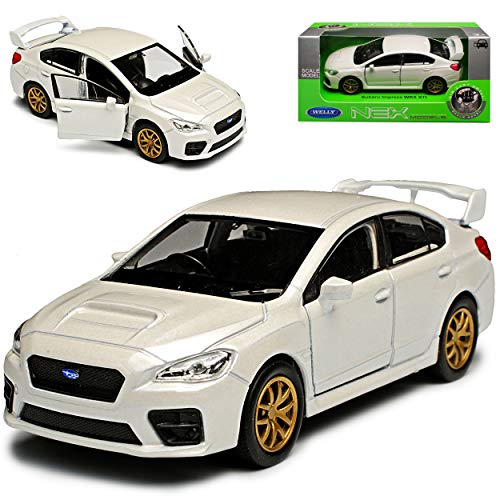 Welly Subaru Impreza WRX STI Limousine Weiss Ab 2014 ca 1/43 1/36-1/46 Modell Auto von Welly