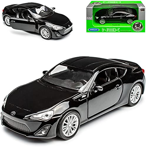 Welly T*o*y*o*t*a GT86 Coupe Schwarz Ab 2012 ca 1/43 1/36-1/46 Modell Auto von Welly