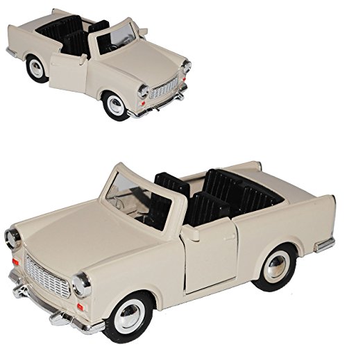 Welly Trabant 601 Cabrio Beige 1964-1990 ca 1/43 1/36-1/46 Modell Auto von Welly