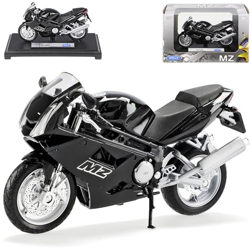 Welly mz 1000s 1000 S Schwarz 1/18 Modellmotorrad Modell Motorrad von Welly