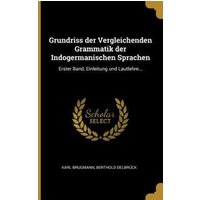 Grundriss Der Vergleichenden Grammatik Der Indogermanischen Sprachen: Erster Band, Einleitung Und Lautlehre... von Wentworth Pr