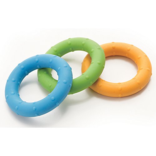 Weplay KT3002-006 'Squeezer' Ring, Ø 6,5 cm, Mehrfarbig, 6-teilig (1 Set) von Weplay