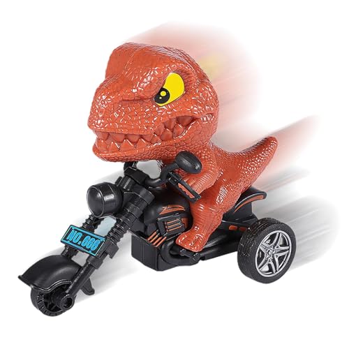 Dinosaurierauto Reibungsbetriebenes Dinosaurierauto | Motorrad Auto Spielzeug Tier Trägheit | Kupplungsbetriebenes Motorradspiel, Din Auto Spielzeug von Weppduk