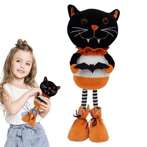 Weppduk Geisterpuppe, Puppe für Halloween-Dekorationen | Stoffpuppen-Dekoration für Halloween-Partys, Geist, schwarze Katze, Zombie, Gruselornament | Puppe Ornamente von von Weppduk