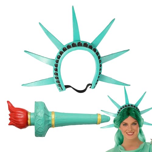 Weppduk halloween stirnbänder für frauen cosplay kostüm der göttin cosplay krone cosplay der göttin halloween - kopfbedeckungen damen urlaub leichte haarreifen mit lampe für von Weppduk