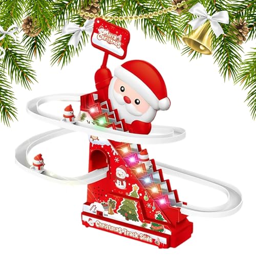 Weqizuerqi Rutschen Spielzeug | Weihnachtsmann Rennspiel,Elektrischer mit Licht und Musik für Garten Kinder Mädchen Outdoor Aktivität Haus Spiel Weqizuerqi Rutschen Spielzeug | Weihnachtsmann Rennspiel,Elektrischer mit Licht und Musik für Garten Kinder Mädchen Outdoor Aktivität Haus Spiel von Weqizuerqi