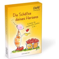 Oups-Karten - Oups-Schatzkiste - Die Schätze deines Herzens von WerteArt Verlag