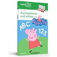 MiniLÜK. Kindergarten/Vorschule Set Buchstabieren und zählen mit Peppa Pig von Westermann Lernwelten GmbH