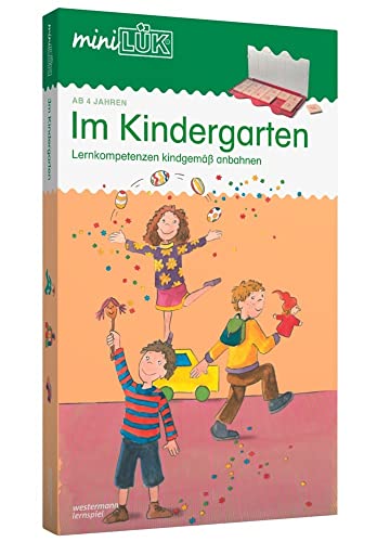 miniLÜK-Set: Im Kindergarten: Lernkompetenzen kindgemäß anbahnen (miniLÜK-Sets, Band 4), White von LÜK