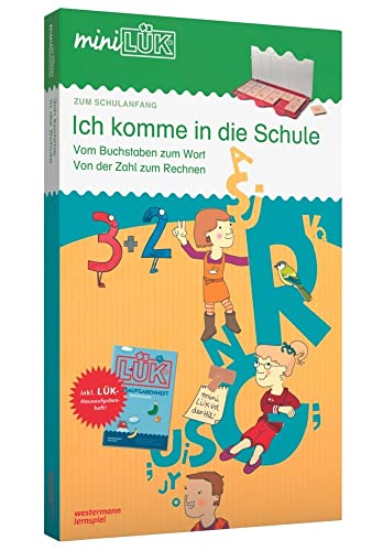 miniLÜK-Set: Vorschule/1. Klasse - Mathematik, Deutsch Ich komme in die Schule: Übungsreihen zum Schulanfang ab 6 Jahren (miniLÜK-Sets: Kasten + Übungsheft/e) von LÜK