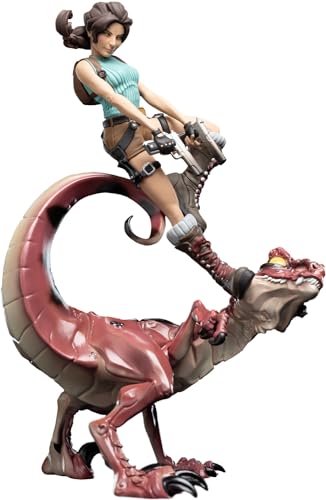 Weta Workshop Tomb Raider Mini Epics Vinyl Figur Lara Croft & Raptor 24 cm von Weta Workshop