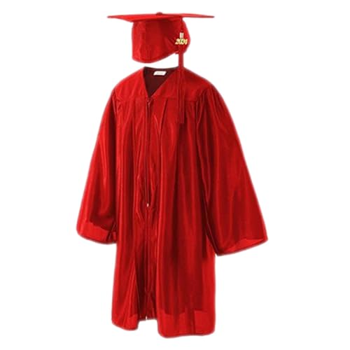 Wezalget Abschlusskappe und Kleid für Kinder, Vorschulkappe und Kleid | Graduierungswaden -Set für Kinder | Doktoranden der Grundschule, Absolventenkostüm von Wezalget