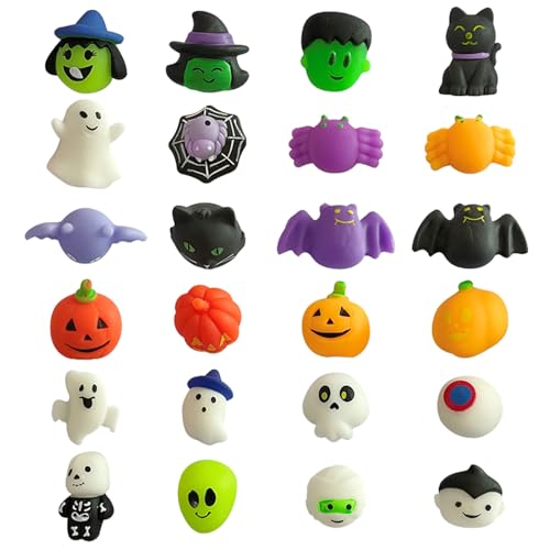 Wezalget Anti-Stress-Spielzeug für Halloween, 24 Stück Anti-Stress-Spielzeug zum Zusammendrücken | Taschenspiele für Erwachsene Büro Wartezimmer Studio Konzentration Kinder Stressmanagement Wezalget Anti-Stress-Spielzeug für Halloween, 24 Stück Anti-Stress-Spielzeug zum Zusammendrücken | Taschenspiele für Erwachsene Büro Wartezimmer Studio Konzentration Kinder Stressmanagement von Wezalget