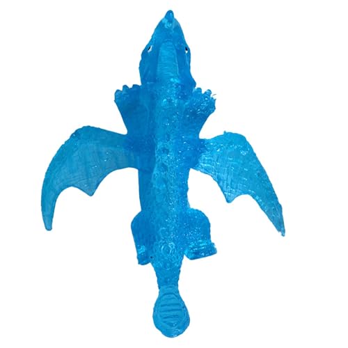 Wezalget Gummi-Fingerspielzeug Tiere, -Drachen-Fingerspielzeug | Lustiger, startfähiger Slingshot Fly Dragon - Weiches TPR-Tier-Startspielzeugmodell, neuartiges Auswurfspielzeug für die Reise von Wezalget