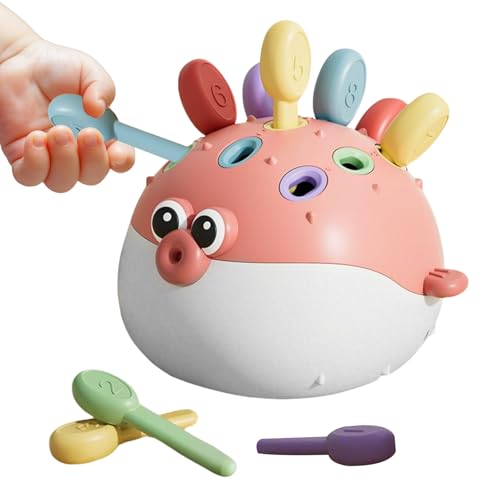 Wezalget Kinder Zuordnungsspiel - Motorikspielzeug Für Babys - Niedliches Formen Zahlen Lernspielzeug Ab 1 Jahr Für Unterwegs Schlafenszeit Klassenaktivitäten Kleinkinder Wezalget Kinder Zuordnungsspiel - Motorikspielzeug Für Babys - Niedliches Formen Zahlen Lernspielzeug Ab 1 Jahr Für Unterwegs Schlafenszeit Klassenaktivitäten Kleinkinder von Wezalget