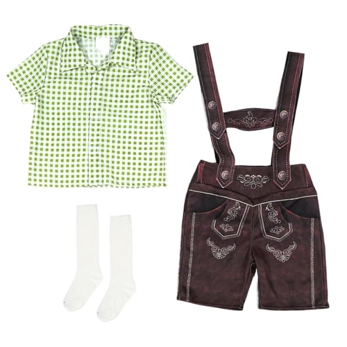 Wezalget Oktoberfest Kinderkostüm | Halloween Party Verkleidung | Festkleidung Für Umzüge Kindergarten Familienfeste Kinderfeste Wezalget Oktoberfest Kinderkostüm | Halloween Party Verkleidung | Festkleidung Für Umzüge Kindergarten Familienfeste Kinderfeste von Wezalget