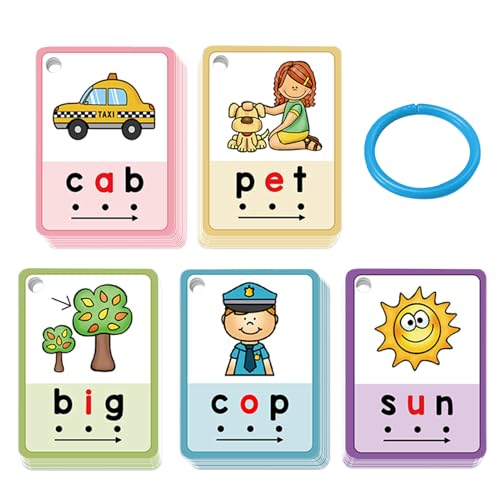 Wezalget Phonics Lernkarten, 70 Stück Buchstaben-Laute Lernkarten, Phonik Lernspiele Frühe Bildung Für Kinder Ab 3 Jahren Mädchen Drinnen Draußen Klasse Zuhause Homeschool Wezalget Phonics Lernkarten, 70 Stück Buchstaben-Laute Lernkarten, Phonik Lernspiele Frühe Bildung Für Kinder Ab 3 Jahren Mädchen Drinnen Draußen Klasse Zuhause Homeschool von Wezalget
