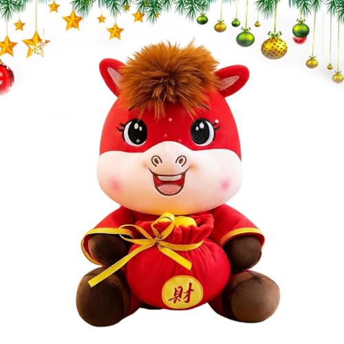 Wezalget StoffPlüschtier | Puppe,2026 Friedenspuppe Cartoon Maskottchen für Nachttisch Kinderzimmer Party Sofa Deko Auto Wezalget StoffPlüschtier | Puppe,2026 Friedenspuppe Cartoon Maskottchen für Nachttisch Kinderzimmer Party Sofa Deko Auto von Wezalget