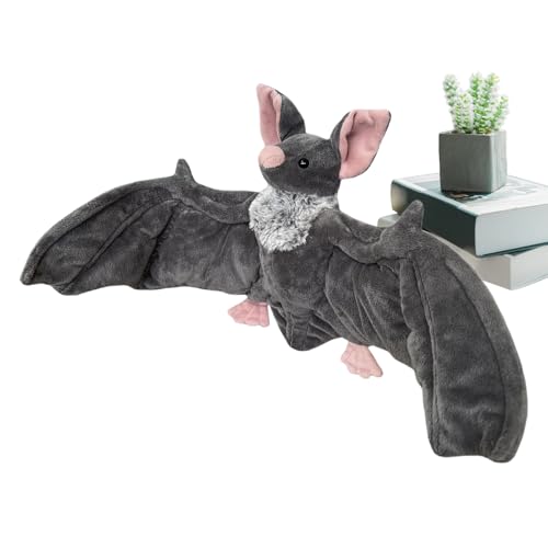 Wezalget Stofftier, Weiches Kuscheltier Grusel Fledermäuse, Gespenstische Puppe Sammlerdekoration Für Geburtstag Weihnachten Ostern Kinder Wezalget Stofftier, Weiches Kuscheltier Grusel Fledermäuse, Gespenstische Puppe Sammlerdekoration Für Geburtstag Weihnachten Ostern Kinder von Wezalget