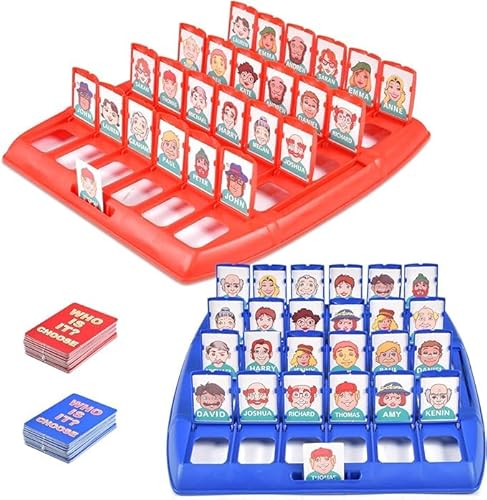 Wffeila Wer ist es? Brettspiel, Wer ist es Game, Wer ist es Lustiges Ratespie, Ratespiel für Kinder, Family Erraten Spiele, Brettspiel Eltern, Kinderspielzeug, Brettspiel für Familien- und Partyspaß von Wffeila