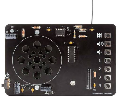 Whadda WSAH194 Digital gesteuertes FM-Radio von Whadda