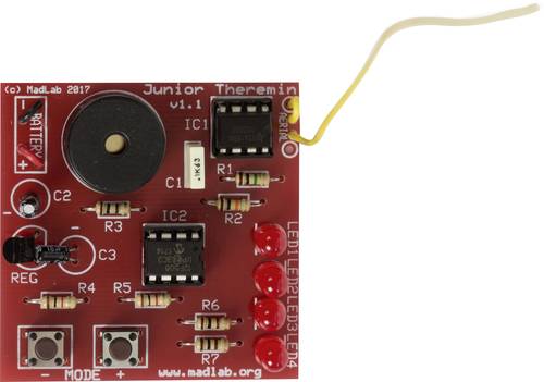 Whadda WSG105 Theremin Ausführung (Bausatz/Baustein): Bausatz 9V von Whadda