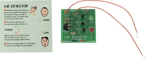 Whadda WSG106 Lügendetektor Ausführung (Bausatz/Baustein): Bausatz 9V von Whadda