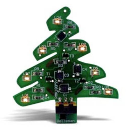 Whadda WSSA1783 LED Bausatz USB SMD X-MAS-Baum von Whadda