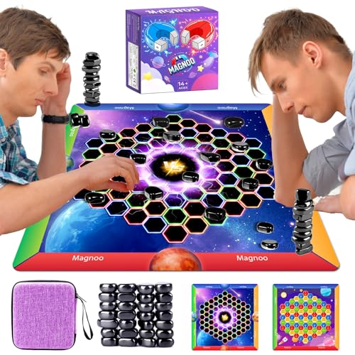 Strategisches Magnetspiel Schach – Magnetisches Schachbrett für Jugendliche & Erwachsene ab 14 + Jahren – Taktikspiel für Spielabende, Reisen & Turniertraining Strategisches Magnetspiel Schach – Magnetisches Schachbrett für Jugendliche & Erwachsene ab 14 + Jahren – Taktikspiel für Spielabende, Reisen & Turniertraining von Whaline