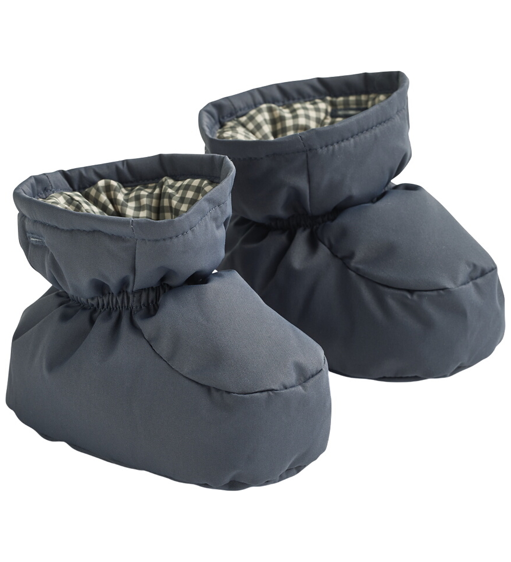 Wheat Krabbelschuhe - Baby - Fuffa - Greyblue - Wheat - 9-12 mt - Krabbelschuhe Wheat Krabbelschuhe - Baby - Fuffa - Greyblue - Wheat - 9-12 mt - Krabbelschuhe von Wheat