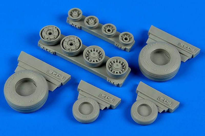 F-14B/D Tomcat weigted wheels [HobbyBoss] von Wheelliant