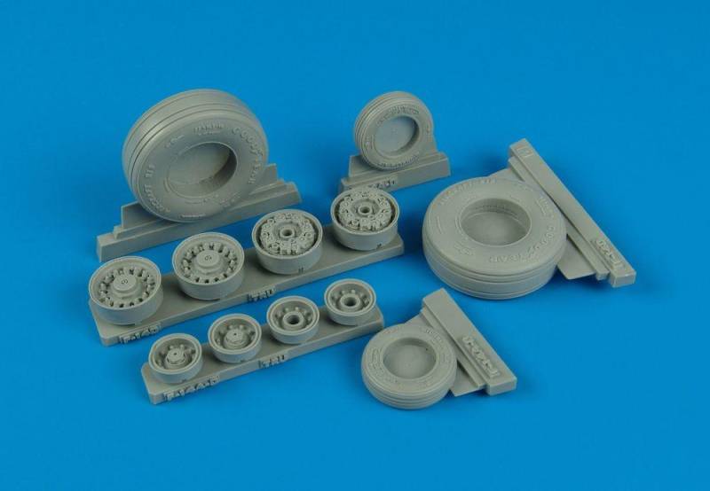 F-14D Super Tomcat weighted wheels (TRU) von Wheelliant