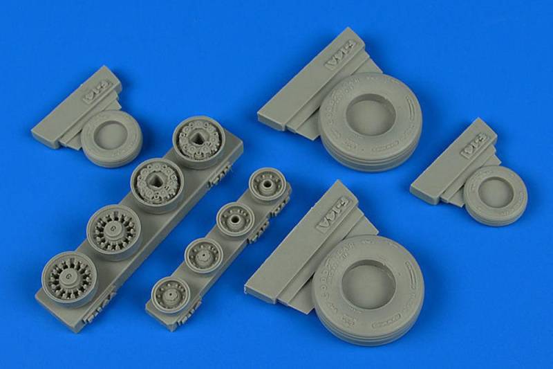 Grumman F-14A Tomcat - Weighted wheels [Tamiya] von Wheelliant