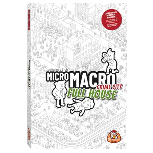 White Goblin Games Micromakro: Crime City - Full House- Kartenspiel/Koop-Spiel -... von White Goblin Games