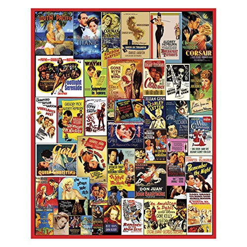 Jigsaw Puzzle 1000 Pieces 24"X30"-Movie Posters von White Mountain