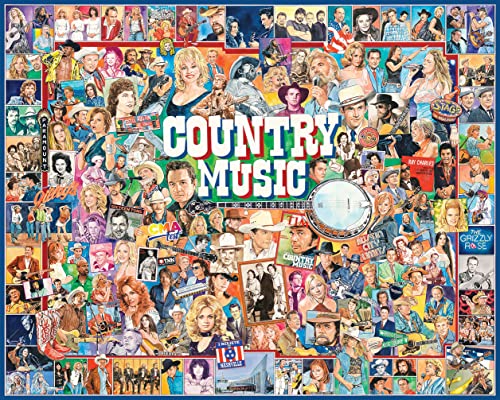 White Mountain Puzzles Country Music, 1000 Piece Jigsaw Puzzle von white mountain