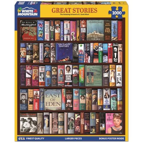 White Mountain Puzzles – Great Stories – 1000 Teile Puzzle von White Mountain