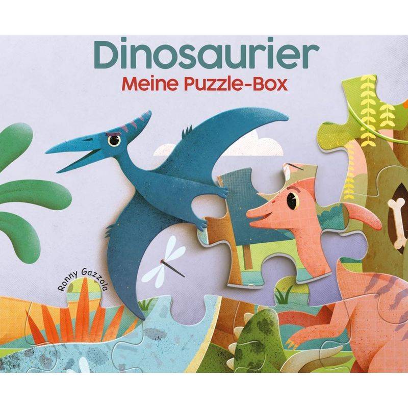 Meine Puzzle-Box: Dinosaurier von White Star