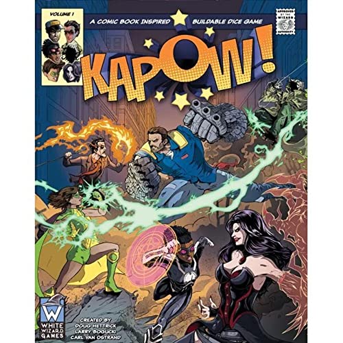 Wise Wizard Games: Kapow! Das Kartenspiel Band 1 von White Wizard Games