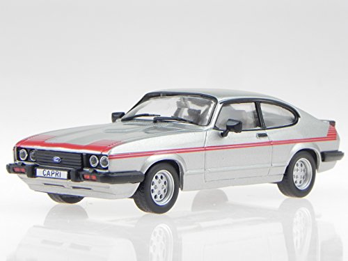 Ford Capri MK3 GT 4 silber 1980 Modellauto WB163 Whitebox 1:43 von Whitebox