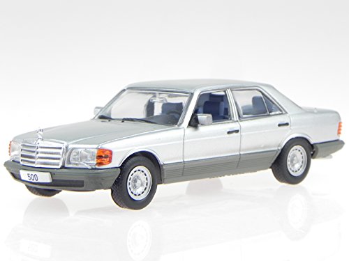 Mercedes W126 500 SE 1979 silber Modellauto WB179 Whitebox 1:43 von Whitebox