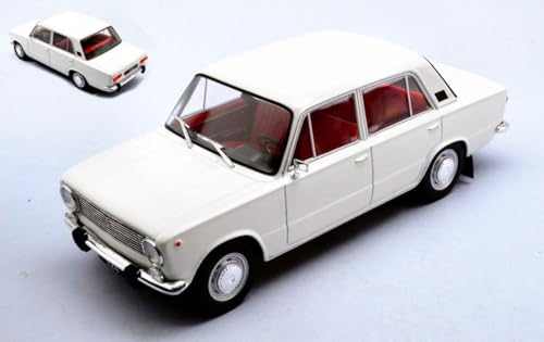 SKALMODELL Whitebox KOMPATIBEL MIT FIAT 124 1970 WHITE 1:24 SKALE MODELL WB124230 241217 von Whitebox