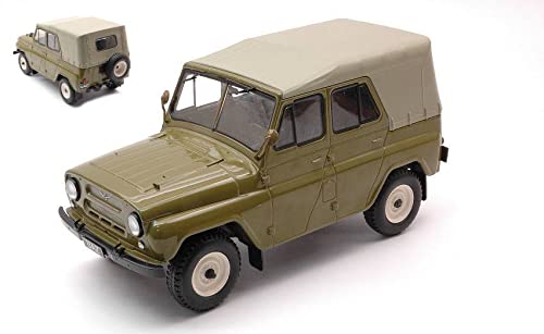 Whitebox, Modell in Leiter kompatibel mit UAZ 469 OLIVE 1:24 WHITEBOX WB124069 DIE CAST von Whitebox